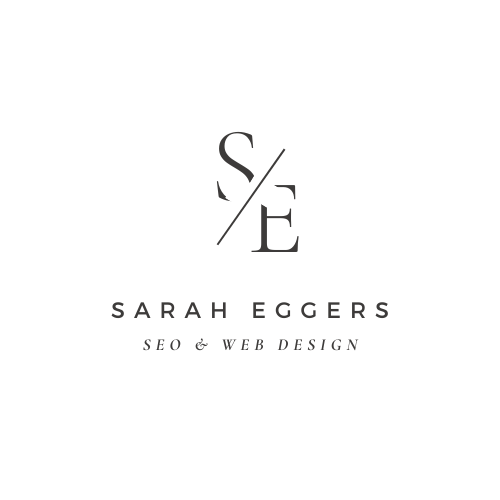 S, E logo for Sarah Eggers SEO and website marketing